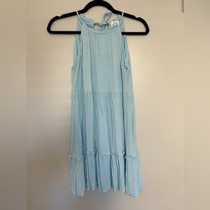 Light blue mini dress, Size S